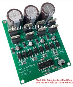 Mạch Cân Bằng Ắc Quy Chủ Động 24V 36V 48V Kiểu 2S 3S 4S Mã V1.0