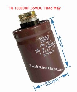 Tụ 10000UF 35VDC Tháo Máy