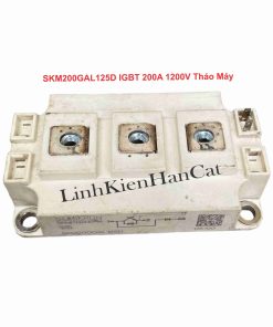SKM200GAL125D IGBT 200A 1200V Tháo Máy