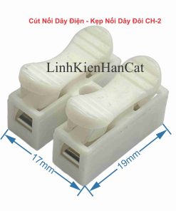 Cút Nối Dây Điện - Kẹp Nối Dây Đôi CH-2