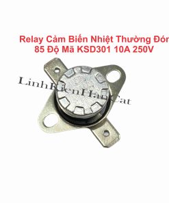 Relay Cảm Biến Nhiệt Thường Đóng 85 Độ Mã KSD301 10A 250V