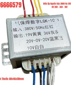 Biến Áp Nguồn Vào 380V Ra 19V - 20V 0V 20V - 36V - 10V