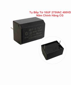 Tụ Bếp Từ 10UF 275VAC 400VDC Nằm Chính Hãng CG