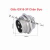 Giắc GX16-3P Chân Đực