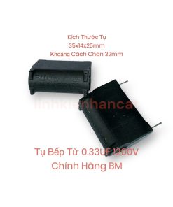 Tụ Bếp Từ 0.33UF 1200V Chính Hãng BM