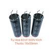 Tụ Hoá 82UF 500V Kích Thước 16x50mm