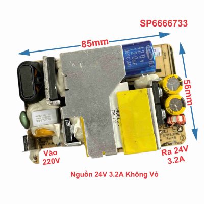 Nguồn 24V 3.2A Không Vỏ