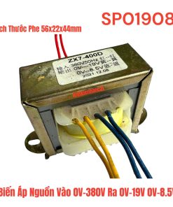 Biến Áp Nguồn Vào 0V-380V Ra 0V-19V 0V-8.5V