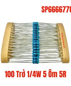 100 Trở 1/4W 5 Ôm 5R