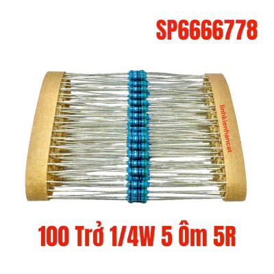 100 Trở 1/4W 5 Ôm 5R
