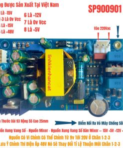 Nguồn Xung Vang Số - Nguồn Mixer - Nguồn Xung Vang Số Bàn Mixer +- 15V +5V +12V +48V