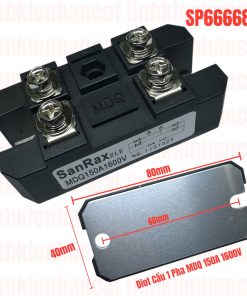 Diot Cầu 1 Pha MDQ 150A 1600V