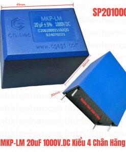 Tụ MKP-LM 20uF 1000V.DC Kiểu 4 Chân Hãng CG