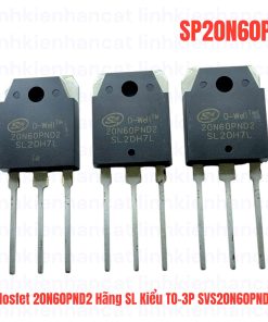 Mosfet 20N60PND2 Hãng SL Kiểu TO-3P SVS20N60PND2