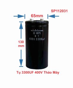 Tụ 3300UF 400VDC Tháo Máy