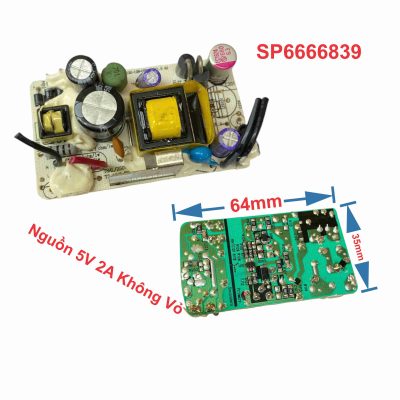 Nguồn 5V 2A Không Vỏ