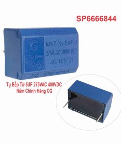Tụ Bếp Từ 5UF 275VAC 400VDC Nằm Chính Hãng CG