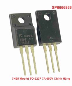 7N65 Mosfet TO-220F 7A 650V Chính Hãng