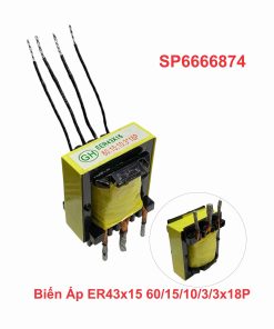 Biến Áp ER43x15 60/15/10/3/3x18P