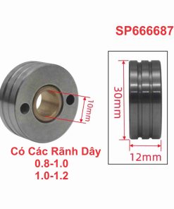 Bánh Xe Đẩy Dây Hàn Mig T10xN30xD12mm