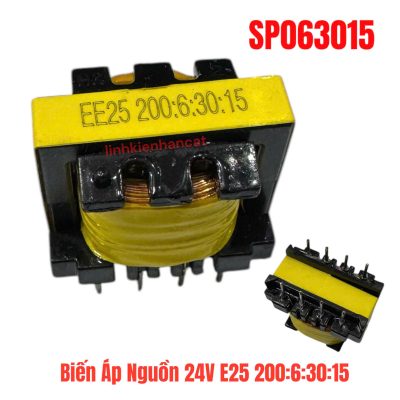 Biến Áp Nguồn 24V E25 200:6:30:15