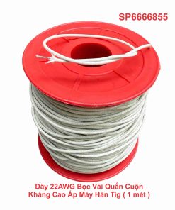 Dây 22AWG Bọc Vải Quấn Cuộn Kháng Cao Áp Máy Hàn Tig ( 1 mét )