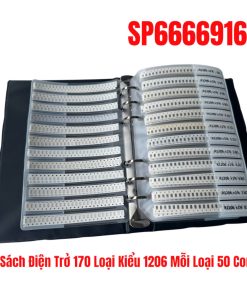 Sách Điện Trở 170 Loại Kiểu 1206 Mỗi Loại 50 Con