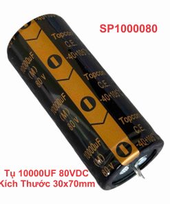 Tụ 10000UF 80VDC Kích Thước 30x70mm