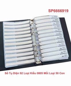 Sổ Tụ Điện 92 Loại Kiểu 0805 Mỗi Loại 50 Con