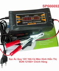 Sạc Ắc Quy 12V 10A Có Màn Hình Hiển Thị SON-1210D Chính Hãng