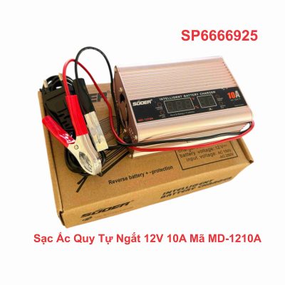 Sạc Ắc Quy Tự Ngắt 12V 10A Mã MD-1210A