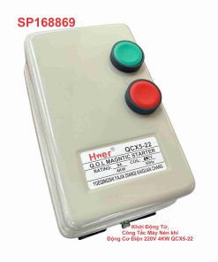 Khởi Động Từ, Công Tắc Máy Nén khí Động Cơ Điện 220V 4KW QCX5-22