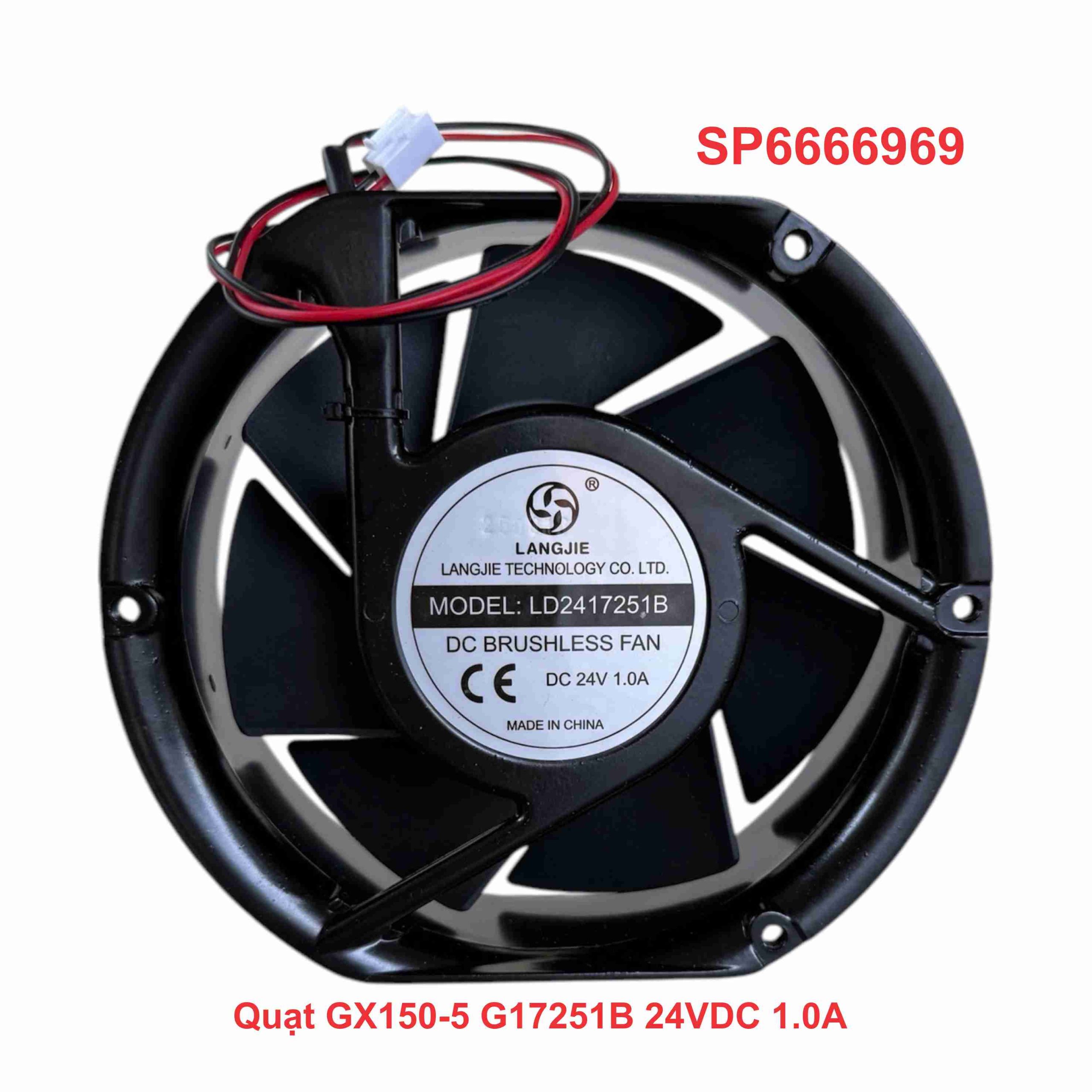 Quạt GX150-5 G17251B 24VDC 1.0A