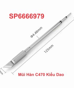 Mũi Hàn C470 Kiểu Dao