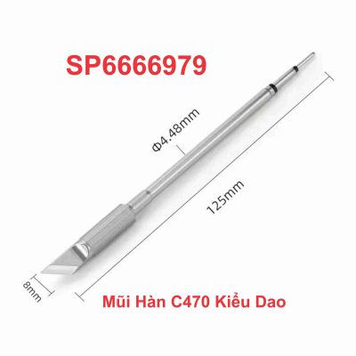 Mũi Hàn C470 Kiểu Dao