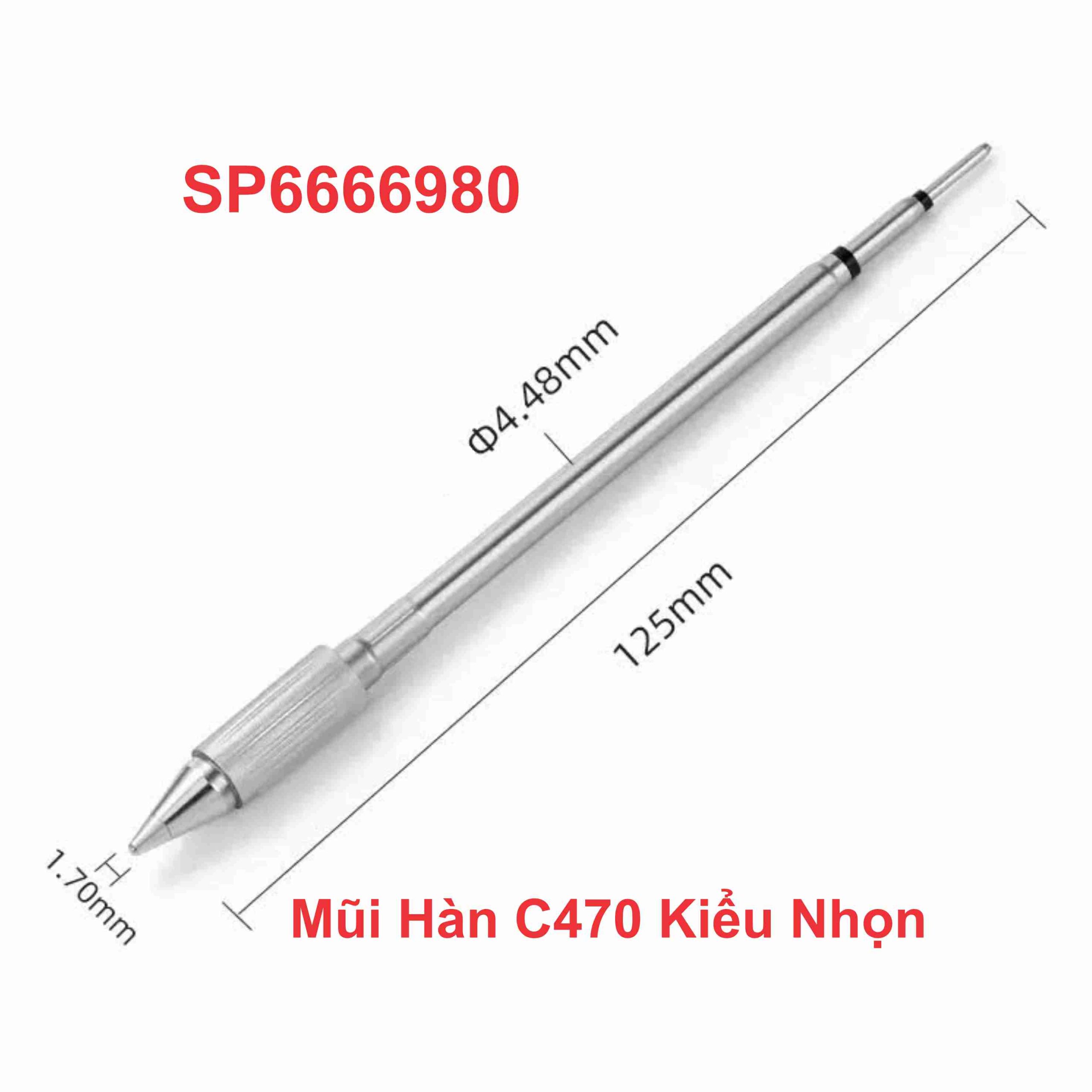 Mũi Hàn C470 Kiểu Nhọn
