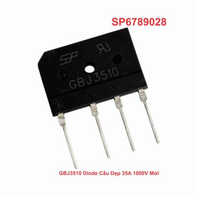 GBJ3510 Diode Cầu Dẹp 35A 1000V Mới