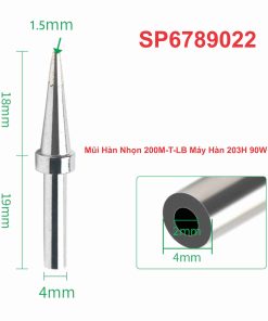 Mũi Hàn Nhọn 200M-T-LB Máy Hàn 203H 90W