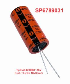 Tụ Hoá 6800UF 35V Kích Thước 18x35mm