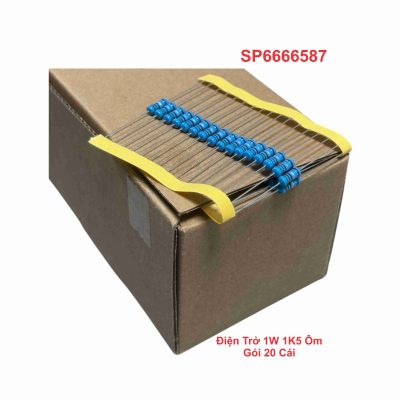 Điện Trở 1W 1K5 Ôm Gói 20 Cái