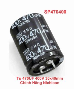 Tụ 470UF 400V 30x40mm Chính Hãng Nichicon