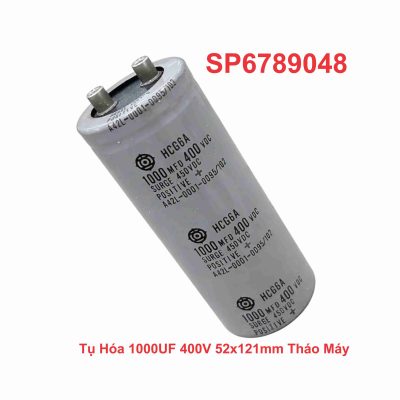 Tụ Hóa 1000UF 400V 52x121mm Tháo Máy