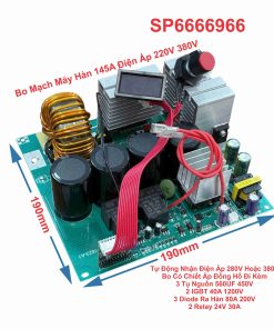 Bo Mạch Máy Hàn 145A Điện Áp 220V 380V