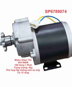 Motor Giảm Tốc 24V 600W 180 Vòng 1 Phút