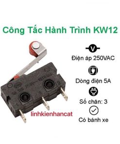 Công Tắc Hành Trình Có Bánh Xe KW12 Gói 10 Cái