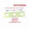 Thanh Đồng Thẳng Mẫu 6 Kích Thước 55x15x1.2mm