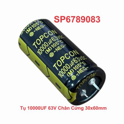 Tụ 10000UF 63V Chân Cứng 30x60mm