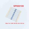 Điện Trở 1/4W 180 Ôm Gói 100 Cái