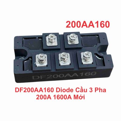 DF200AA160 Diode Cầu 3 Pha 200A 1600A Mới