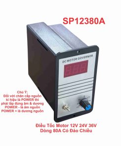 Điều Tốc Motor 12V 24V 36V Dòng 80A Có Đảo Chiều